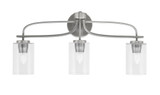 Cavella 3 Light Vanity Light 25.5 Inch Length by Toltec - 3913-3009