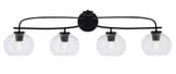 Cavella 4 Light Vanity Light 39 Inch Length by Toltec - 3914-MB-202