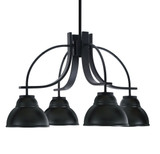 Cavella 4 Light Large Chandelier by Toltec 3924-427 - 3924-427
