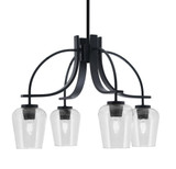 Cavella 4 Light Medium Chandelier by Toltec 3924-210 - 3924-210