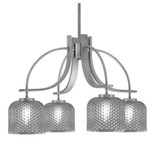 Cavella 4 Light Medium Chandelier by Toltec 3924-4612