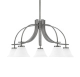 Cavella 5 Light Large Chandelier by Toltec 3925-311 - 3925-311