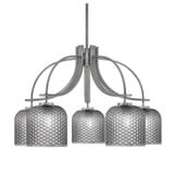 Cavella 5 Light Large Chandelier by Toltec 3925-4912