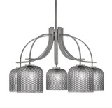 Cavella 5 Light Large Chandelier by Toltec 3925-4912 - 3925-4912