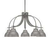 Cavella 5 Light Large Chandelier by Toltec 3925-427 - 3925-427