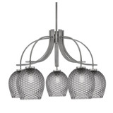 Cavella 5 Light Large Chandelier by Toltec 3925-4902