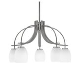 Cavella 5 Light Medium Chandelier by Toltec 3925-615