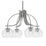 Cavella 4 Light Large Chandelier by Toltec 3924-212
