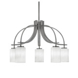 Cavella 5 Light Medium Chandelier by Toltec 3925-3002