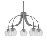 Cavella 5 Light Large Chandelier by Toltec 3925-5112