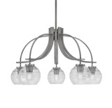 Cavella 5 Light Large Chandelier by Toltec 3925-5112 - 3925-5112
