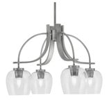 Cavella 4 Light Medium Chandelier by Toltec 3924-4819