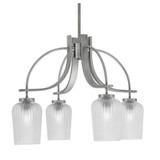 Cavella 4 Light Medium Chandelier by Toltec 3924-4253