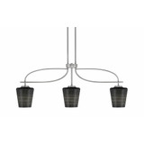 Cavella 3 Light Small Island Pendant 38.25 Inch Length by Toltec - 3936-4039