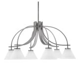 Cavella 6 Light Large Chandelier by Toltec 3926-312