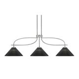 Cavella 3 Light Medium Island Pendant 44.5 Inch Length by Toltec - 3936-4009