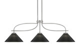 Cavella 3 Light Medium Island Pendant 44.5 Inch Length by Toltec - 3936-4009