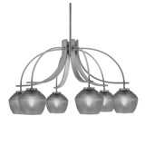 Cavella 6 Light Large Chandelier by Toltec 3926-4622