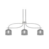 Cavella 3 Light Small Island Pendant 38.5 Inch Length by Toltec - 3936-4612