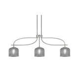 Cavella 3 Light Small Island Pendant 38.5 Inch Length by Toltec - 3936-4612