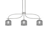 Cavella 3 Light Small Island Pendant 38.5 Inch Length by Toltec - 3936-4612