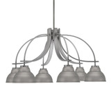 Cavella 6 Light Large Chandelier by Toltec 3926-427 - 3926-427