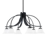 Cavella 6 Light Large Chandelier by Toltec 3926-311 - 3926-311