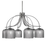 Cavella 6 Light Large Chandelier by Toltec 3926-4912
