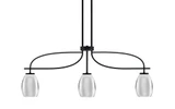 Cavella 3 Light Island 13.75 x 5 Inch by Toltec 3936-MB-426-CH - 3936-MB-426-CH