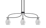Cavella 3 Light Island 13.75 x 5 Inch by Toltec 3936-MB-426-CH - 3936-MB-426-CH