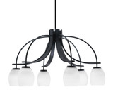 Cavella 6 Light Large Chandelier by Toltec 3926-615 - 3926-615