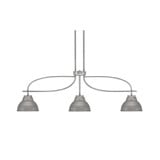 Cavella 3 Light Small Island Pendant 39 Inch Tall by Toltec - 3936-427