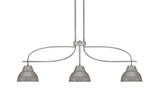 Cavella 3 Light Small Island Pendant 39 Inch Tall by Toltec - 3936-427