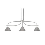 Cavella 3 Light Small Island Pendant 38.75 Inch Length by Toltec - 3936-421
