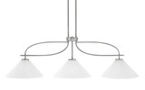 Cavella 3 Light Medium Island Pendant 45.25 Inch Length by Toltec - 3936-2122