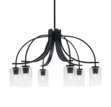 Cavella 6 Light Large Chandelier by Toltec 3926-310 - 3926-310