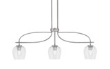 Cavella 3 Light Small Island Pendant 38 Inch Length by Toltec - 3936-4819