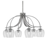 Cavella 6 Light Large Chandelier by Toltec 3926-4819