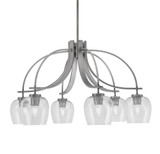 Cavella 6 Light Large Chandelier by Toltec 3926-4819 - 3926-4819