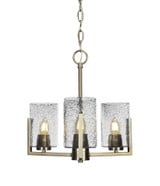 Atlas 3 Light Mini Chandelier by Toltec 4503-13145 - 4503-13145