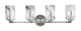 Atlas 4 Light Vanity Light 29 Inch Length by Toltec - 4514-GP-3009
