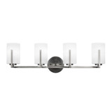 Atlas 4 Light White Matrix Vanity Light by Toltec - 4514-29-875-29