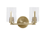 Atlas 2 Light White Matrix Vanity Light by Toltec - 4512-1275-875-1275