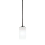 Atlas 1 Light Stem Hung Mini Pendant 7 Inch Tall X 3.5 Inch Wide by Toltec - 4501-MB-541