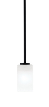 Atlas 1 Light Stem Hung Mini Pendant 7 Inch Tall X 3.5 Inch Wide by Toltec - 4501-MB-541