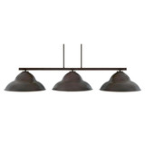 Atlas 3 Light Large Island Pendant 52 Inch Length by Toltec - 4523-MB-429