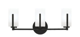 Atlas 3 Light Bath Vanity 9 Inch Tall and 20.75 Inch Length by Toltec - 4513-GP-541