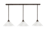 Stem 3 Light Large Pendant by Toltec - 48-BRZ-2161