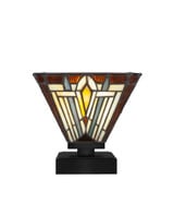 Luna 1 Light Table Lamp 6.75 Inches Tall and 7 Inches Wide by Toltec - 52-7675