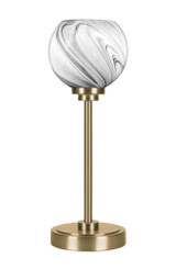 Luna 1 Light Accent Table Lamp 16.5 Inche Tall and 5.75 Inches by Toltec  - 53